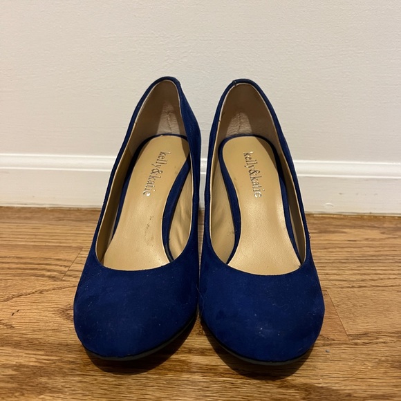 cobalt blue heels - Picture 2 of 4